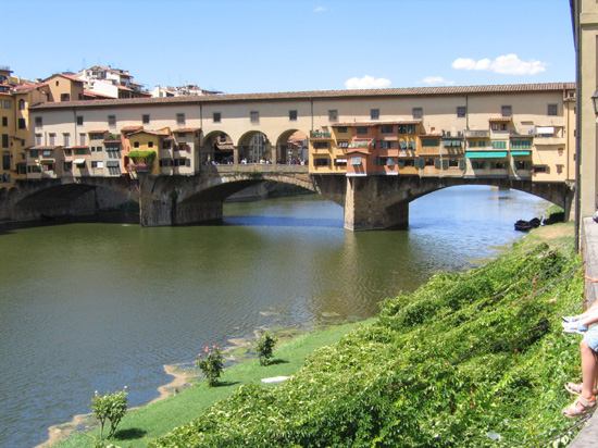 Florencja-most na Arno